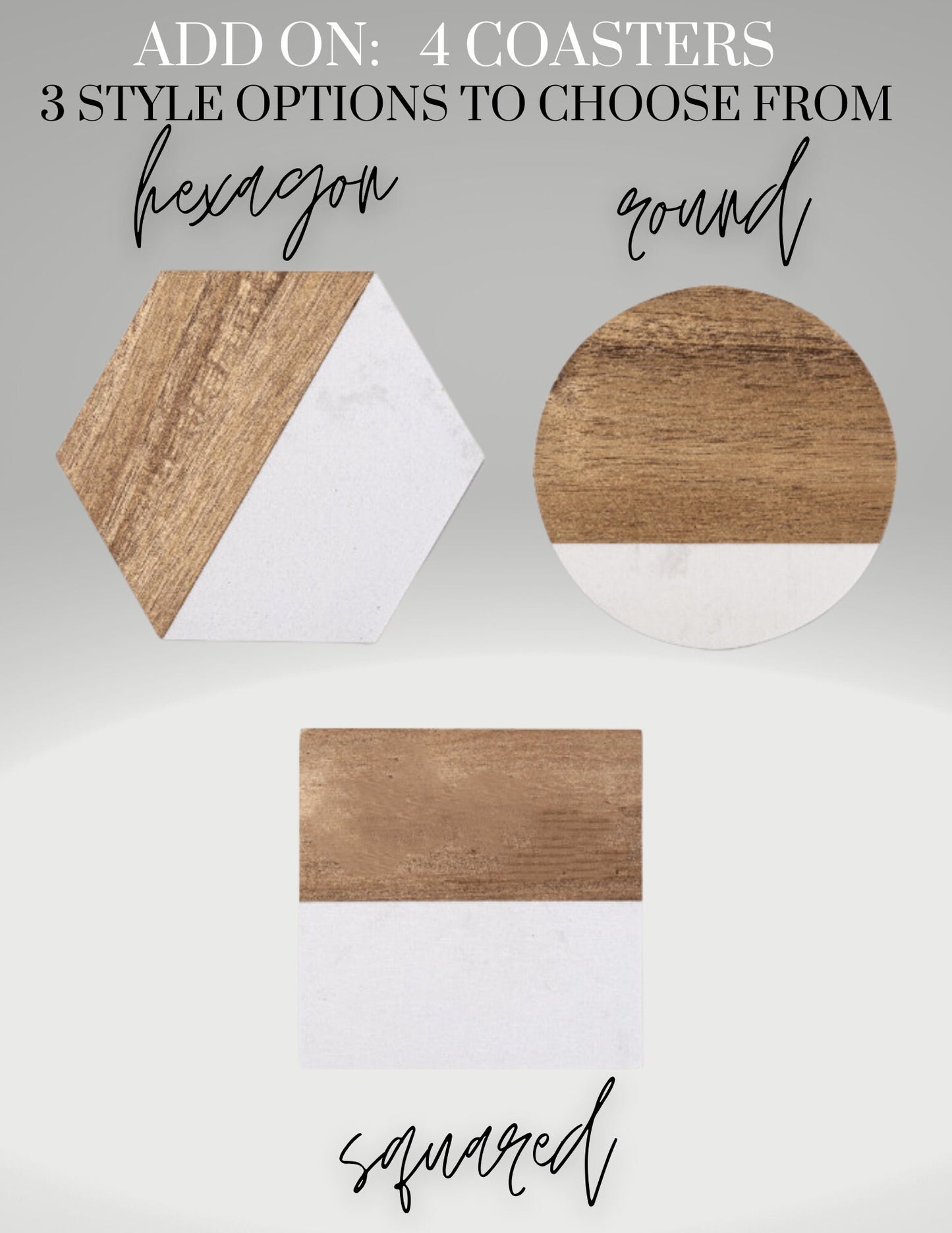 Minimalist Personalized Marble & Wood Charcuterie Board For Bridal Shower, Wedding, Engagement, Birthday, Thank You, Corporate, Housewarming