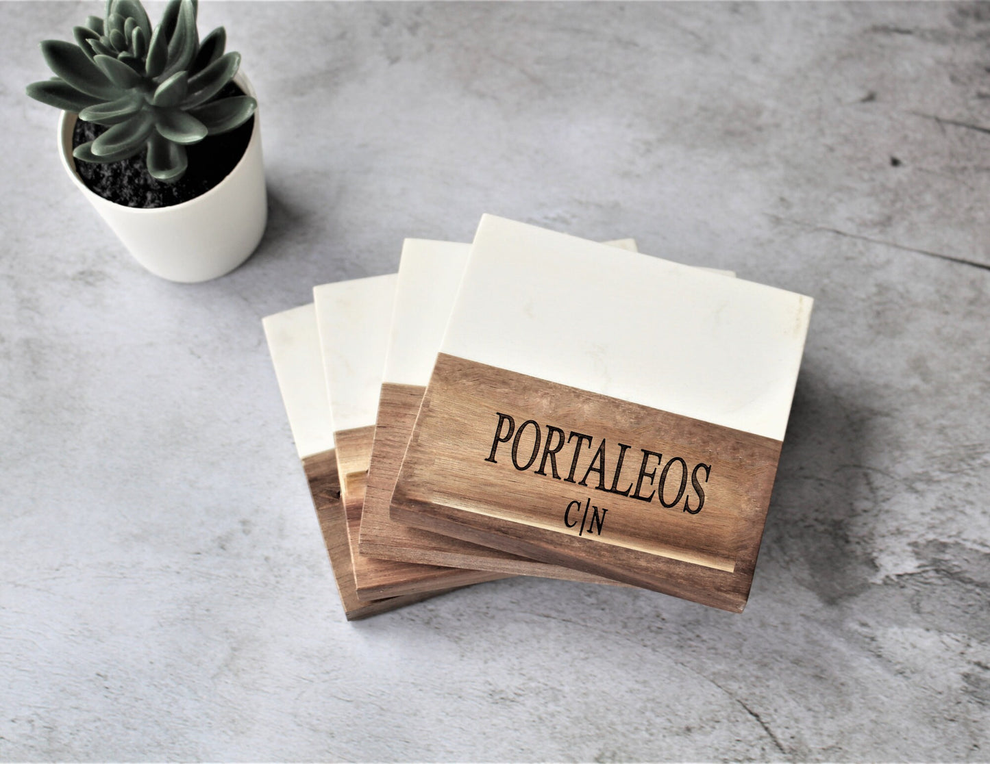 Personalized Coasters- 4 pack