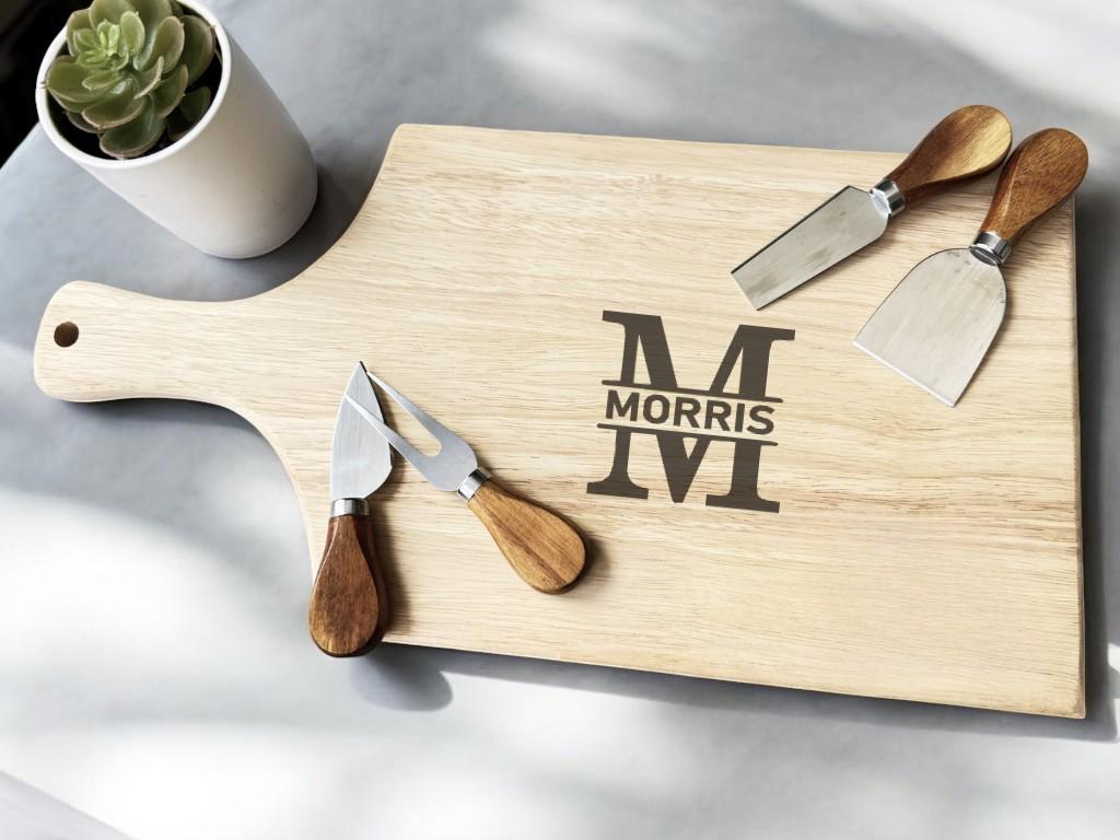 Personalized Charcuterie Board for Wedding, Bridal Shower, Engagement, Housewarming Gift, Present for Couples